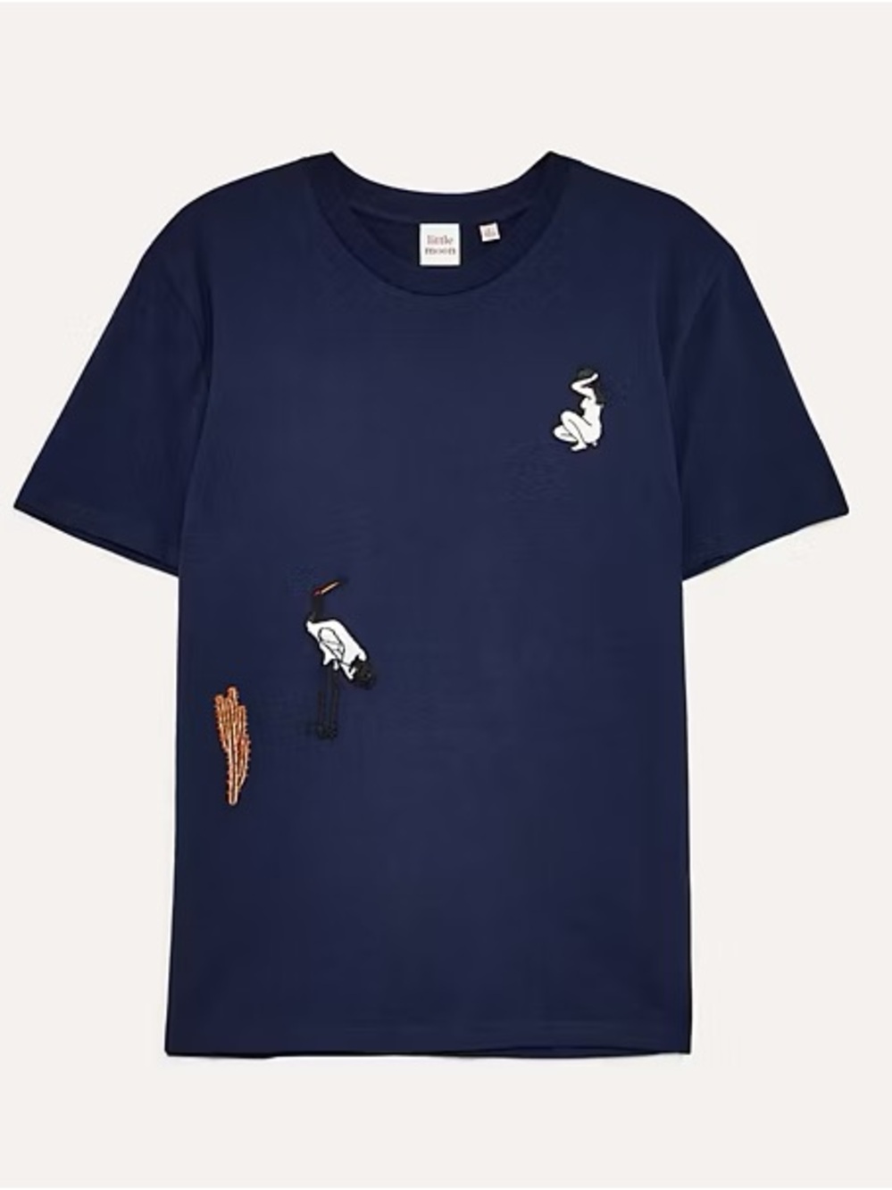 Little Moon Navy Ageratum T-Shirt